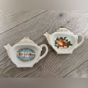 2 Souvenir Tea Bag Holders